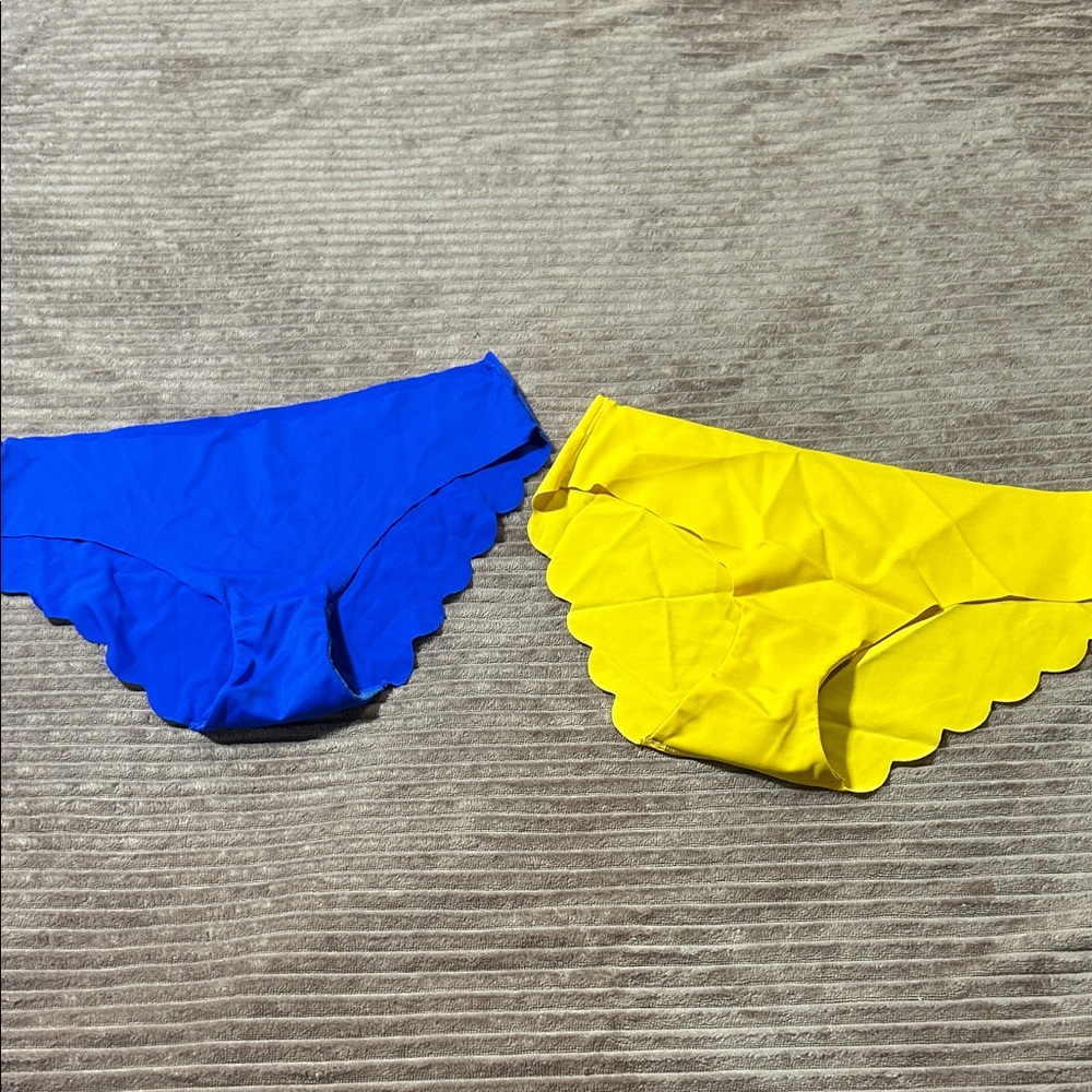 Women’s Panties Blue and Yellow